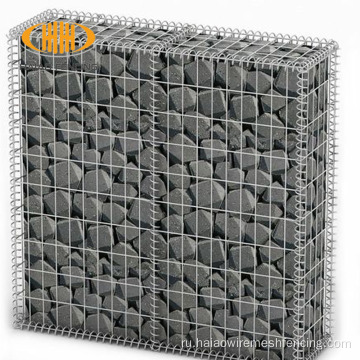 60x80 мм сварная оцинкованная оцинкованная корзина Gabion